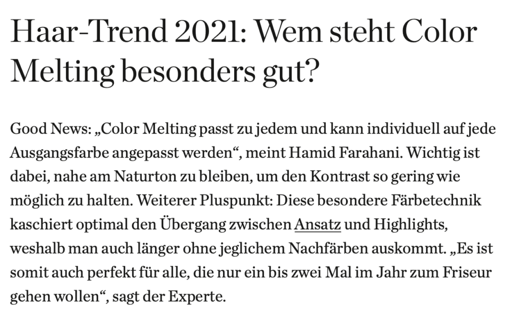 Presseartikel Farahani Bonn